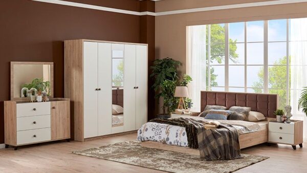 Calm Wood master bedroom