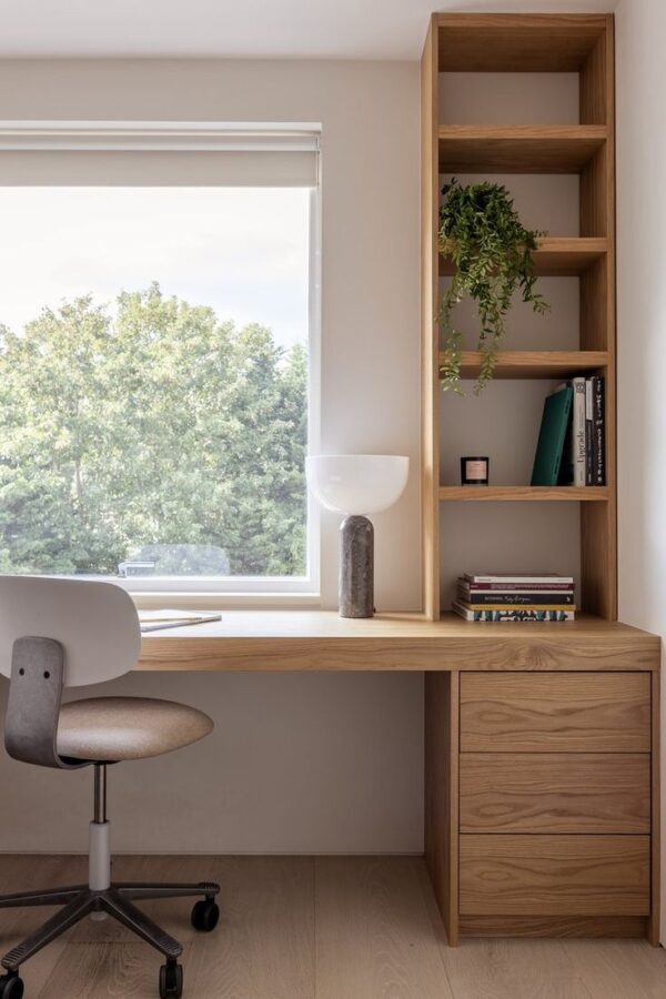 Window-Side Desk with Storage 2